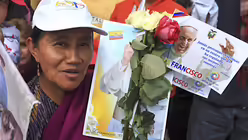 Warten auf den Papst (dpa)