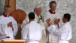 Franziskus in Bolivien (dpa)