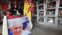 Franziskus in Bolivien (dpa)