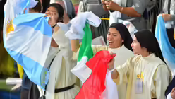 Franziskus in Bolivien (dpa)