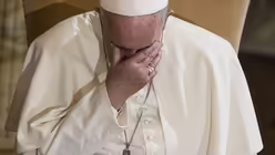 Besuch der evangelisch-lutherischen Kirche in Rom  / © Angelo Carconi (dpa)