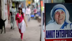 Mutter Teresa wurde von albanischen Eltern in Skopje, Mazedonien am 26. August 1910 Agnes Gonxha Bojaxhiu geboren. / &copy; Piyal Adhikary (dpa)