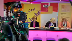 Pressegespräch von kfd, Maria 2.0 und "Wir sind Kirche" zum Auftakt der DBK / © Ingo Brüggenjürgen (DR)