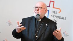 Kardinal Marx bei der Pressekonferenz zum Synodalen Weg / © Ottersbach (DR)