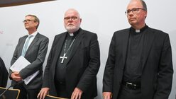 Prof. Dreßing, Kardinal Marx und Bischof Ackermann / © Dedert (dpa)