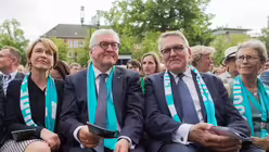 Prominenz auf dem Katholikentag 2018 / © Rolf Vennenbernd (dpa)