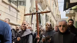 Prozession in Jerusalem  / &copy; Ilia Yefimovich (dpa)