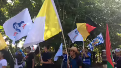 Prozession und Rosenkranzgebet / © Katharina Geiger (DR)