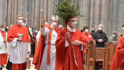 Eindrücke vom Pontifikalamt am Palmsonntag mit Erzbischof Woelki / © Beatrice Tomasetti (DR)