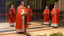Eindrücke vom Pontifikalamt am Palmsonntag mit Erzbischof Woelki / © Beatrice Tomasetti (DR)