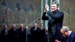 Dank für den freundlichen Empfang (dpa)