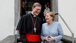 Mögen sich: Kanzlerin und Kardinal / © Boecker (Erzbistum Köln)