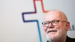 Reinhard Kardinal Marx auf der Pressekonferenz zum Synodalen Weg / © Andreas Arnold (dpa)