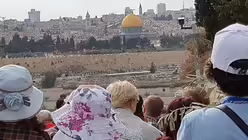 Blick auf den Felsendom / &copy; Renardo Schlegelmilch (dpa)