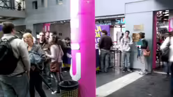 Auch in der Uni war der Papst Thema Nummer 1 / &copy; Johannes Maeling (DR)