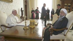 Historisches Treffen im Vatikan / © Andrew Medichini (dpa)