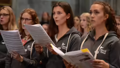 Sängerinnen aus dem ganzen Bistum waren dabei. / © Beatrice Tomasetti (DR)