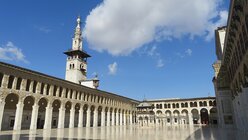 Herzstück von Damaskus: Die Omaijaden-Moschee aus dem 7. Jahrhundert, die 2001 von Papst Johannes Paul II. besucht wurde. (DBK)