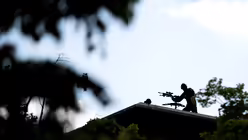 Sicherheitsvorkehrungen / © Marcel Kusch (dpa)