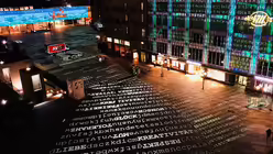 So sah es bei der Generalprobe am 30.12. aus (DR)