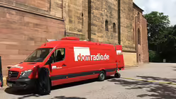 domradio.de &uuml;bertr&auml;gt live aus Speyer / &copy; Eva Pille (DR)