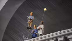 Statt der Heiligen Drei Könige gibt es in Lyskirchen Sternsinger. / © Beatrice Tomasetti (DR)