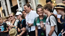 Stefan Oster bei der 12. Ministrantenwallfahrt  / &copy; Cristian Gennari (KNA)