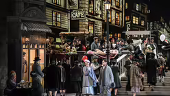 Szene aus der Oper "La Boh&eacute;me" / &copy; Hans-J&ouml;rg Michel (Oper K&ouml;ln)