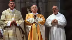 Kardinäle Woelki und Scola / © Boecker