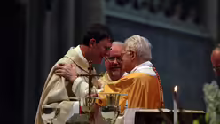 Kardin&auml;le Woelki und Scola / &copy; Boecker