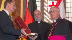 Im Wappensaal werden regelm&auml;&szlig;ig Staatsg&auml;ste empfangen  (dpa)