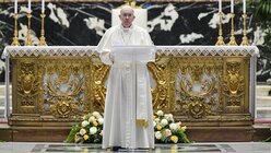 Urbi et orbi mit Papst Franziskus / © Vatican Media/Romano Siciliani (KNA)