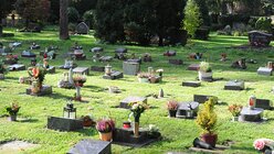 Urnengräber in Köln: Wer an Covid-19 verstorben ist, muss aber nicht zwangsläufig eingeäschert werden. / © Beatrice Tomasetti (DR)