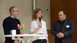 Cornelia M&ouml;res aus St. Pantaleon geh&ouml;rt zu den Sprechern der Kleingruppen. / &copy; Beatrice Tomasetti (DR)