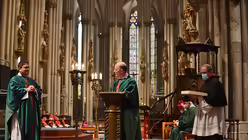 Verabschiedungsgottesdienst f&uuml;r Domzeremoniar Tobias Hopmann. / &copy; Beatrice Tomasetti (DR)