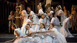 Viele Einzelproben waren f&uuml;r die Choreografie erforderlich / &copy; Bernhard Walterscheid (K&ouml;lner Dommusik)