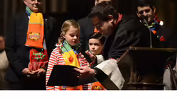 "Vill Spass beim Fiere und Verzälle" wünscht Jungfrau Philippa allen Jecken. / © Tomasetti (DR)