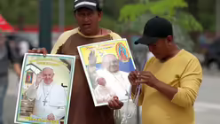 Vorfreude auf Franziskus (dpa)