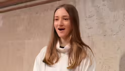 W&auml;hrend des Lockdowns d&uuml;rfen nur wenige S&auml;ngerinnen auftreten. / &copy; Beatrice Tomasetti (DR)