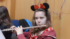 Karneval in der Kölner Domsingschule / © Beatrice Tomasetti (DR)