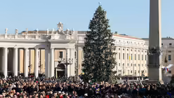 Weihnachten auf dem Petersplatz / © Paul Haring (KNA)
