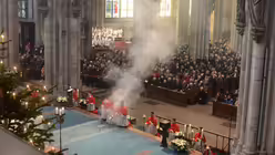 Weihrauch steigt hinauf - der Blick von der Orgel / © Beatrice Tomasetti (DR)