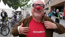 Willibert auf dem Katholikentag (DR)