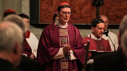 Kardinal Woelki bei Eucharistiefeier  / © Alex Foxius  (DR)