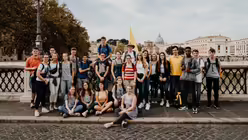 Zeit für ein Gruppenbild / © Luis Rüsing