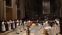 Zwei Jahre lang war Anna Goeke Assistentin von Domkantor Oliver Sperling. / &copy; Beatrice Tomasetti (DR)