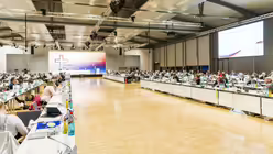 Zweite Synodalversammlung des Synodalen Weges in Frankfurt am Main / © Synodaler Weg/Maximilian von Lachner (SW)