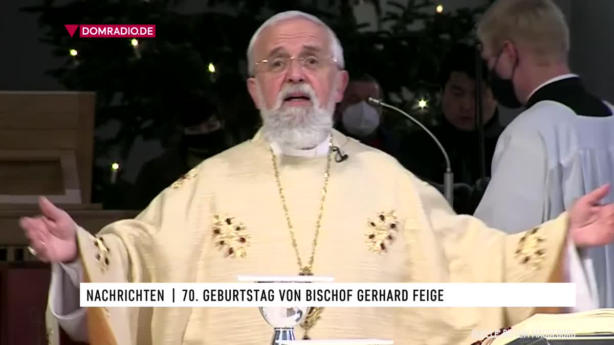 70. Geburtstag von Bischof Gerhard Feige DOMRADIO.DE